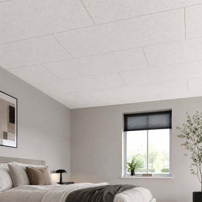 Træbeton K5 hvid 600 x 1200 mm - webshop